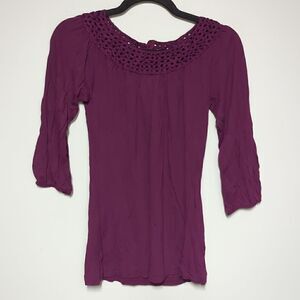 Banana Republic Three Quarters Length Blouse